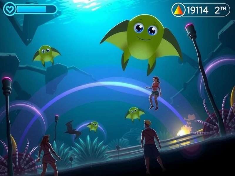 Manta Magic Gameplay Screenshot